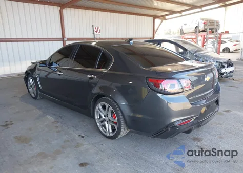 2017 Chevrolet Ss из США, поврежденный, VIN 6G3F25RW8HL301024